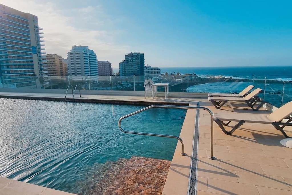 Estudio En Primera Linea De Playa Puerto de la Cruz  Eksteriør billede